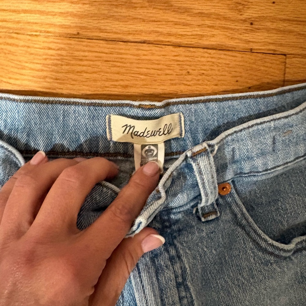 Madewell Women's Denim Jeans in Light Blue